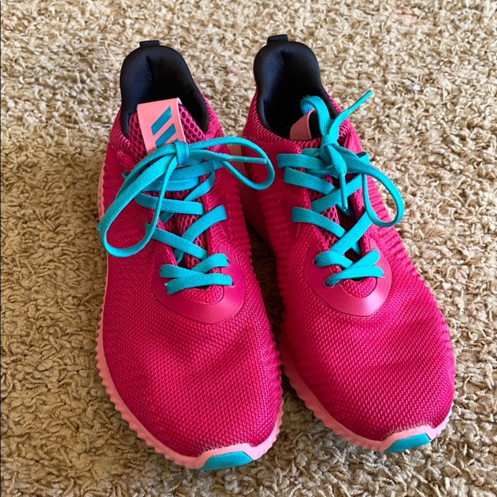 Adidas Alpa 3 ounce girls tennis shoes